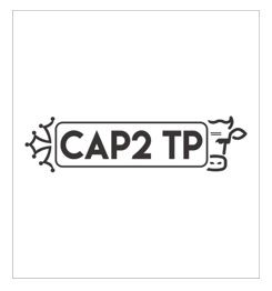 CAP2TP logo entouré blanc