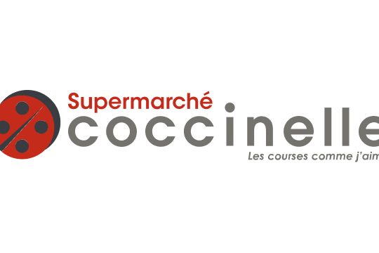 Logo Coccinelle supermarché