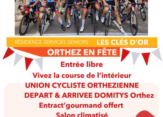 25 juillet COURSE UCO ARRIVEE DEPART DOMITYS ORTHEZ